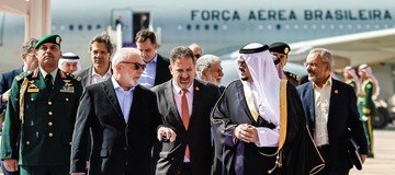 Lula desembarca em Riad, capital da Arábia Saudita, em busca de investimentos (Ricardo Stuckert/PR)